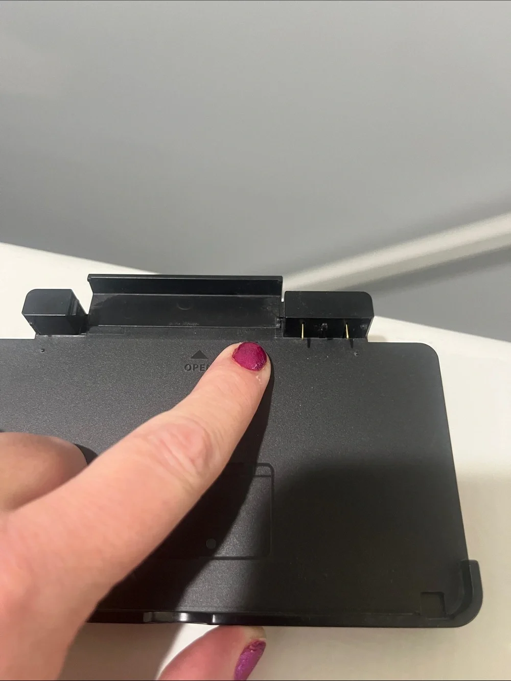 Nintendo DS Lite and 3DS Charging Dock Charge Base Stand Cradle Untested